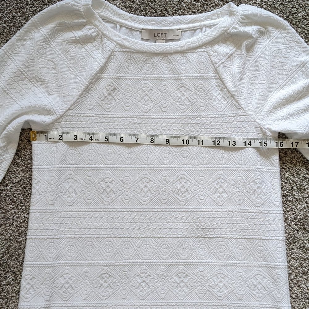 Loft Petites Patterned Blouse - Picture 7 of 10